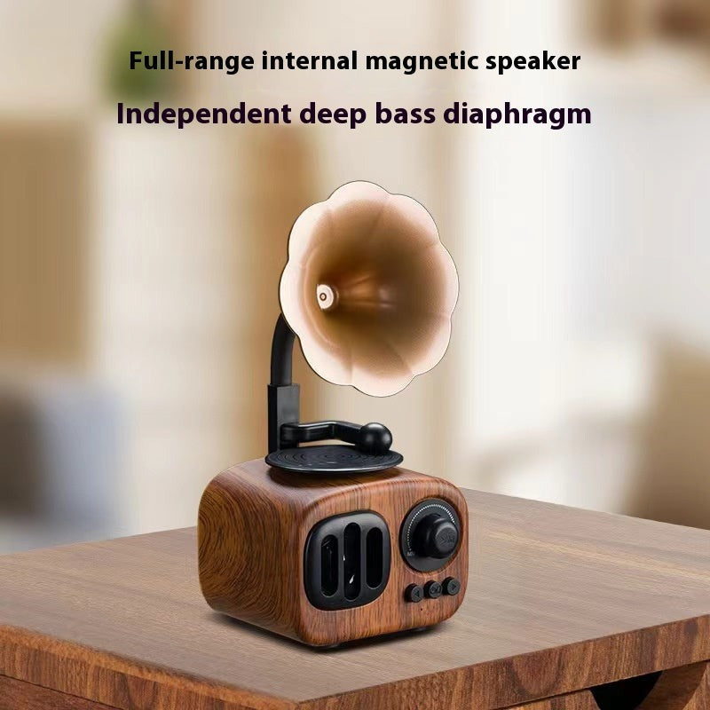 Vintage Bloom Bluetooth rádió