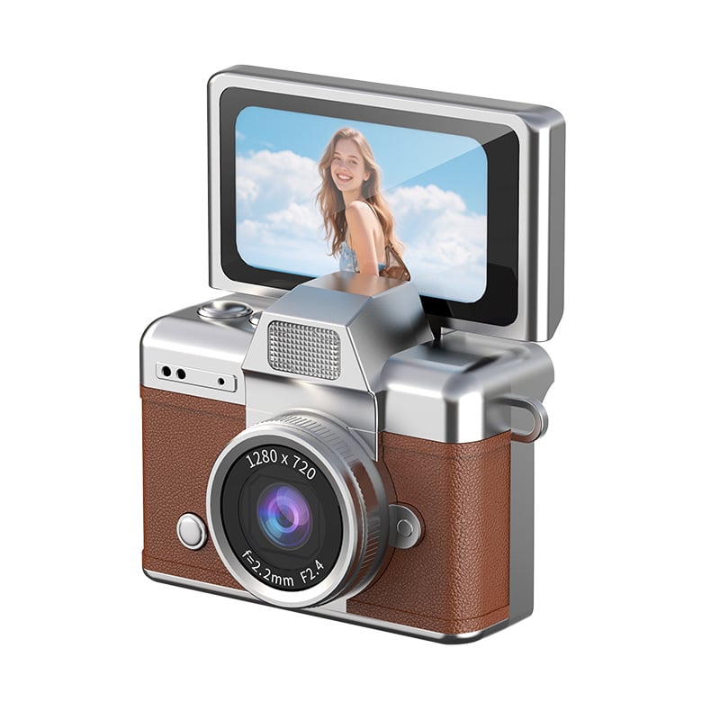 Mini digitális fényképezőgép 1,47 hüvelykes LCD kijelzővel 1080P